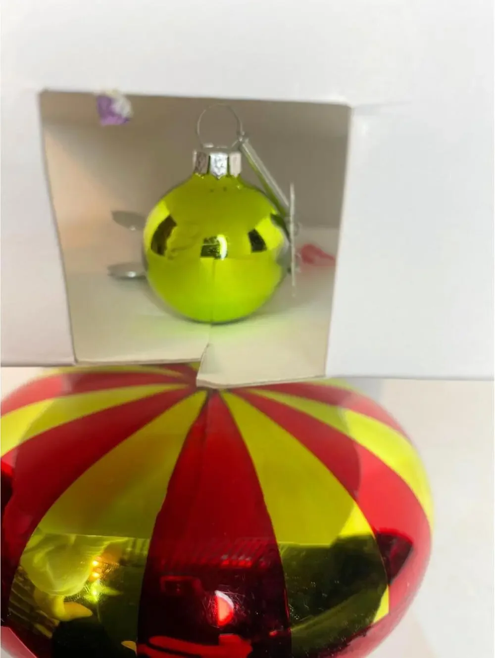 Vintage Waterford Ornament  Argento Rotunda. NOS 2004 Christmas Marquis